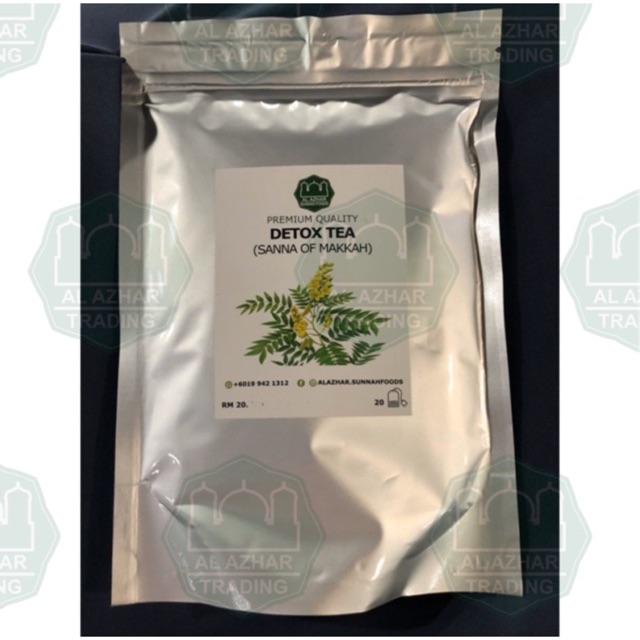 Sanna Of Makkah Detox Tea Brick Tea Detox Sanna Mekah Teabags Shopee Singapore