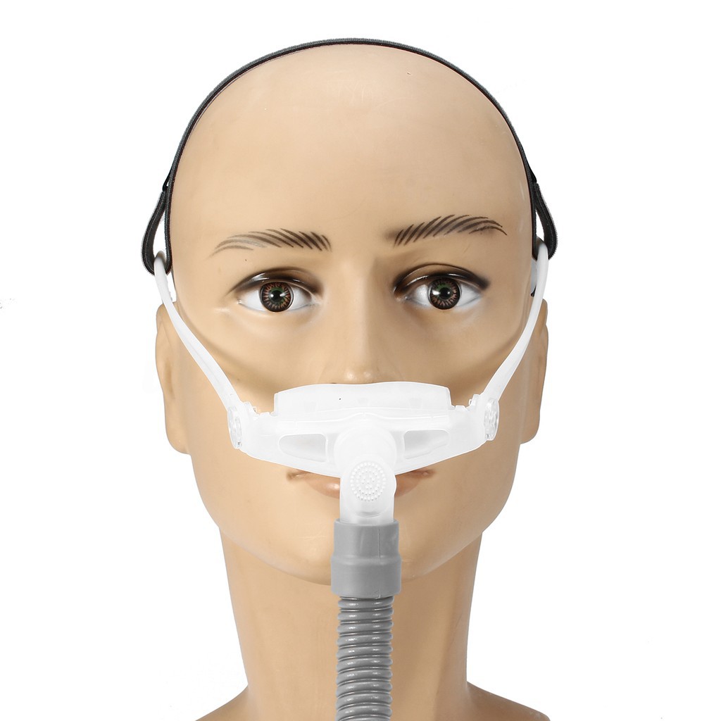 Hl Face Mask Sleep Apnea Nasal Pillow Snoring Headgear Straps