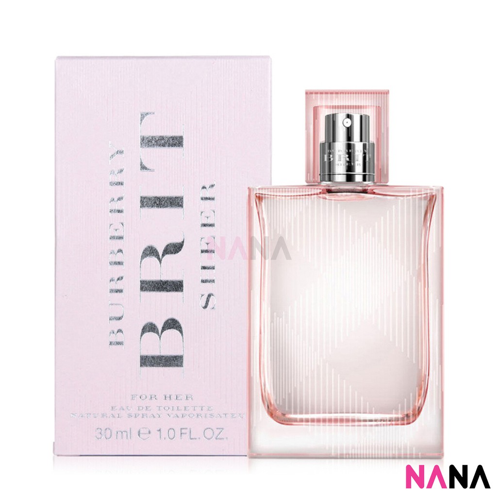 Burberry Brit Sheer Eau De Toilette (EDT) for Women 30ml Shopee Singapore
