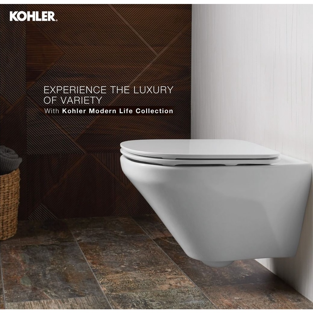 KOHLER Modern Life Rimless Wall Hung WC BUNDLE Shopee Singapore