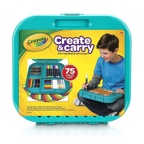 Crayola Create And Carry 2 In 1 Lap Desk Carry Case Shopee