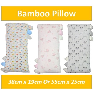 (5.5 SALE) Bamboo Baby Pillow w Case Children Pillow Bolster Sleeping Pillow Huggable Pillow