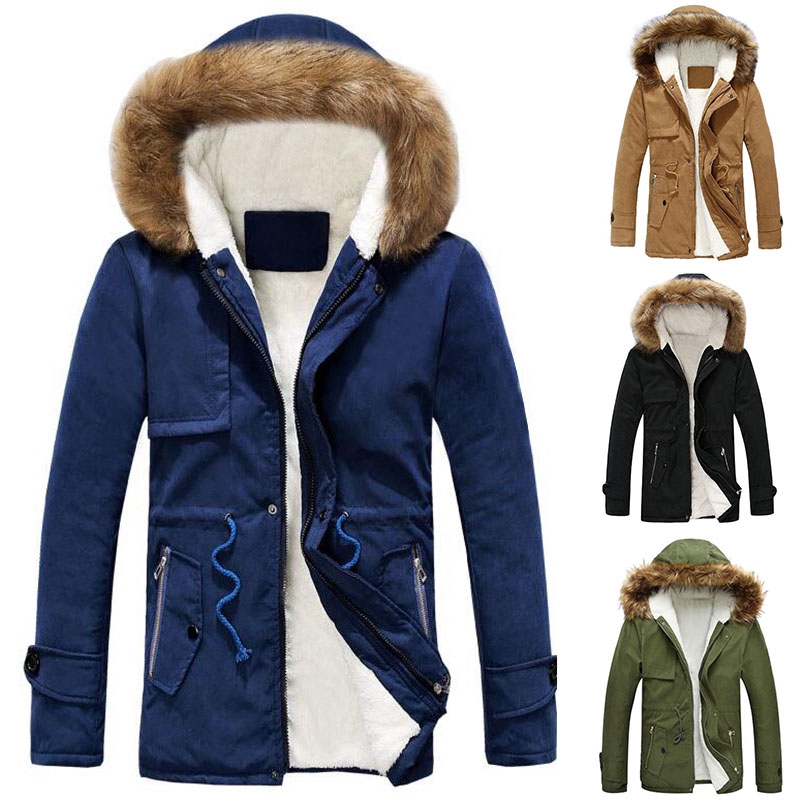 long fur parka