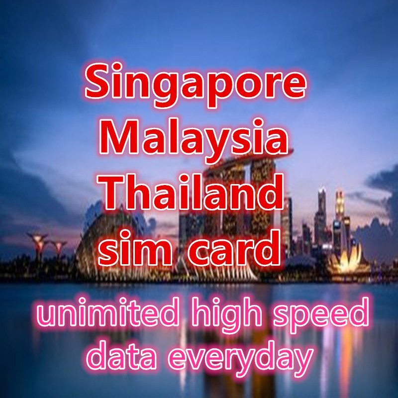 Singapore Malaysia Thailand Indonesia Cambodia Myanmar Sim card