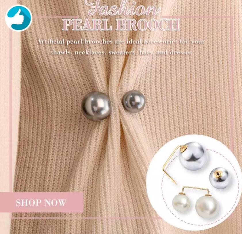 Fashion Pearl Brooch Fashion Pearl Brooch Women Lapel Brooch Pins