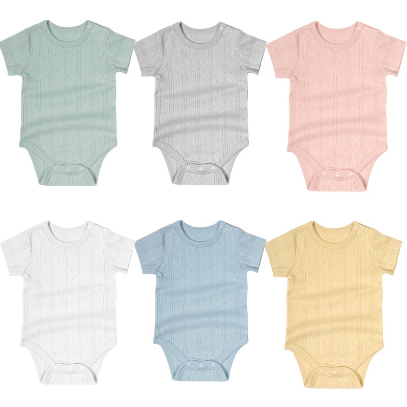 Summer Newborn Baby Rompers Mesh Cotton Breathable Jumpsuit Hot
