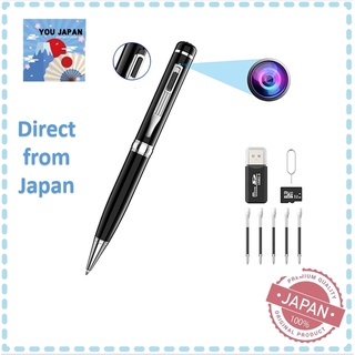 MERICP 2K Version Image Quality, Hidden Camera, Pen Camera, Small Camera, Spy Camera, Industry's Longest 120 Minutes Continuous Usage, Non-Lights on Recording, Can Hide Lenses, Single Recording Function, Includes 32GB Card, 30FPS, Overwrite Function, Secu
