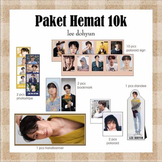 Lee Do Hyun Art Paper Polaroid Standee Bookmark Photostripe Fan Merchandise Set for Collection