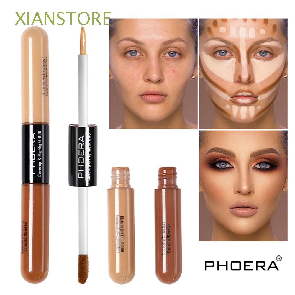 Phoera Oil Controlling Foundation Longlasting Concealer Highlighter Liquid Cream Shopee Singapore