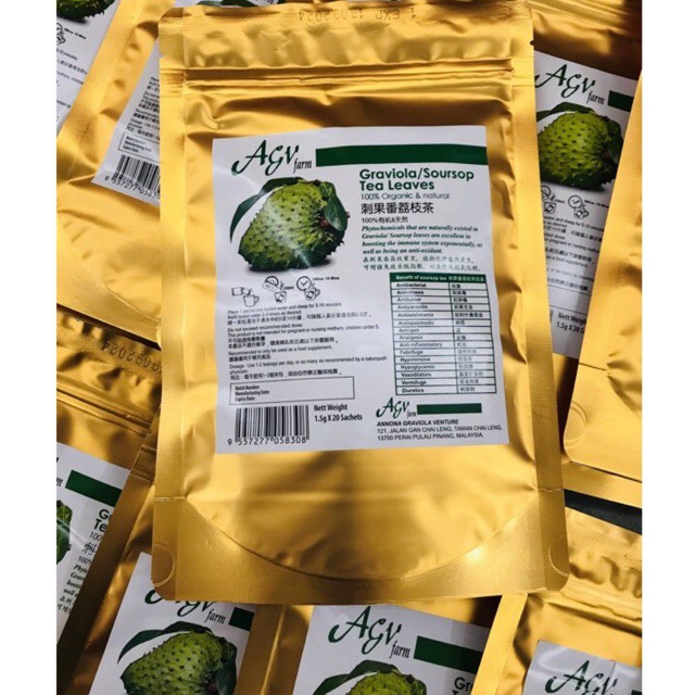 Organic Soursop Leaves Tea 20 Pkt Shopee Singapore   7af0d8bd25f79639d95d0975d153ecfa