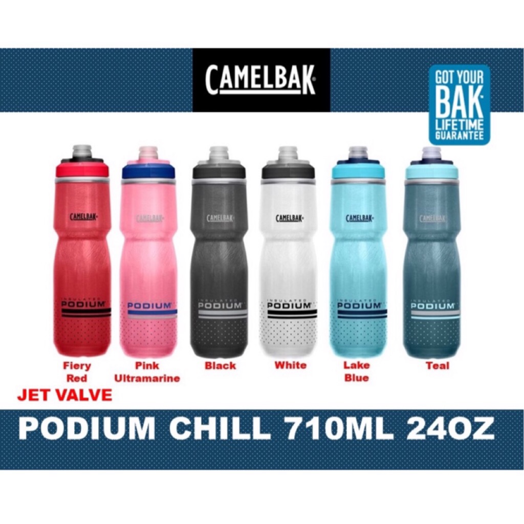 camelbak podium chill 710ml water bottle