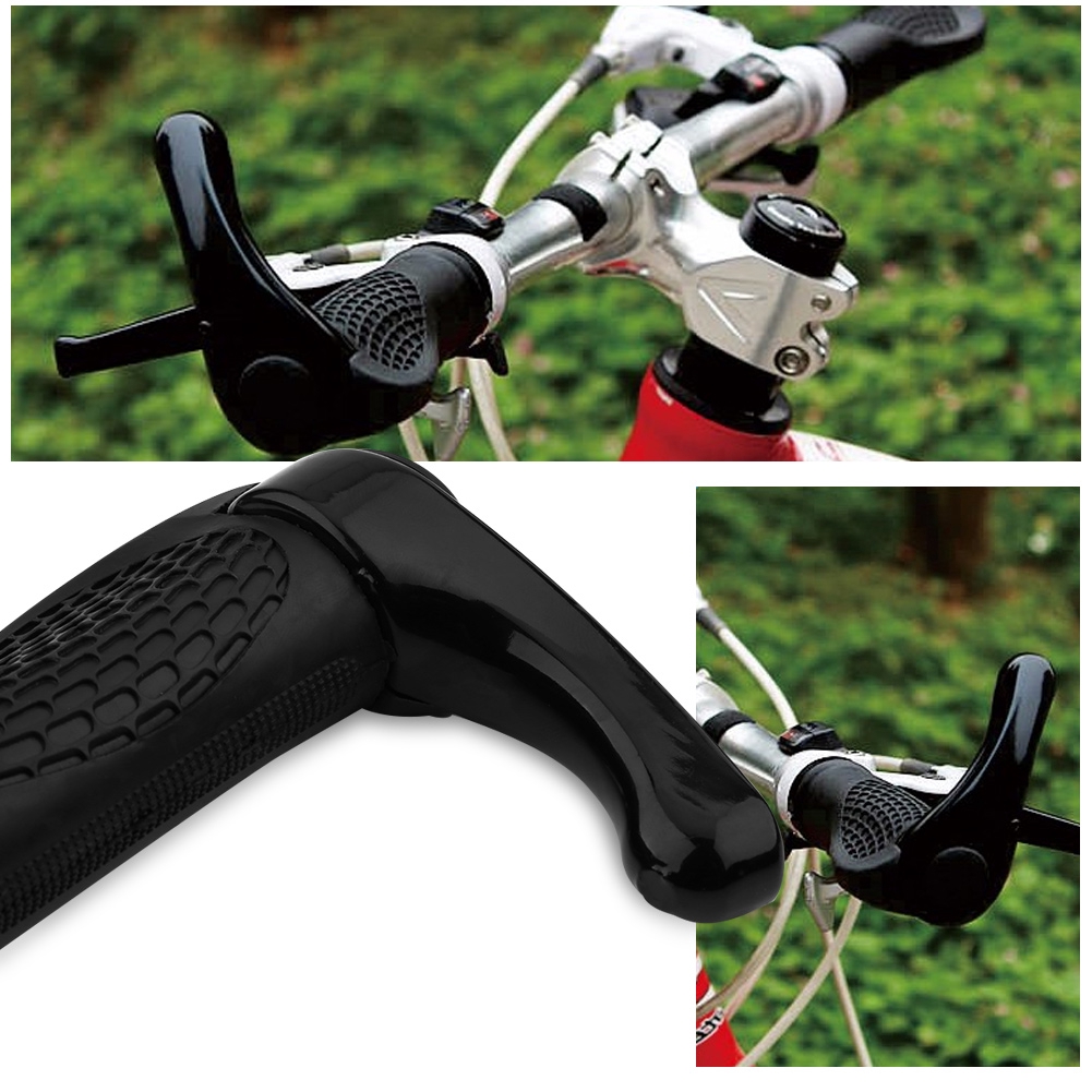 1Pair Mountain Bike Handlebar Cover Handle Protect Hand Grip Cycling Holder Gold