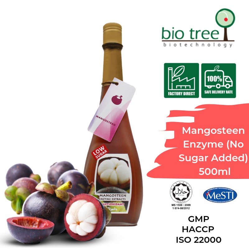 Shop Malaysia Roots Mangosteen Enzyme No Sugar Added 500ml Shopee Singapore