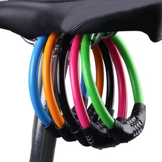 Aresuit 4 Digital Combination Password Cycling Security Bicycle Bike Cable Chain Lock