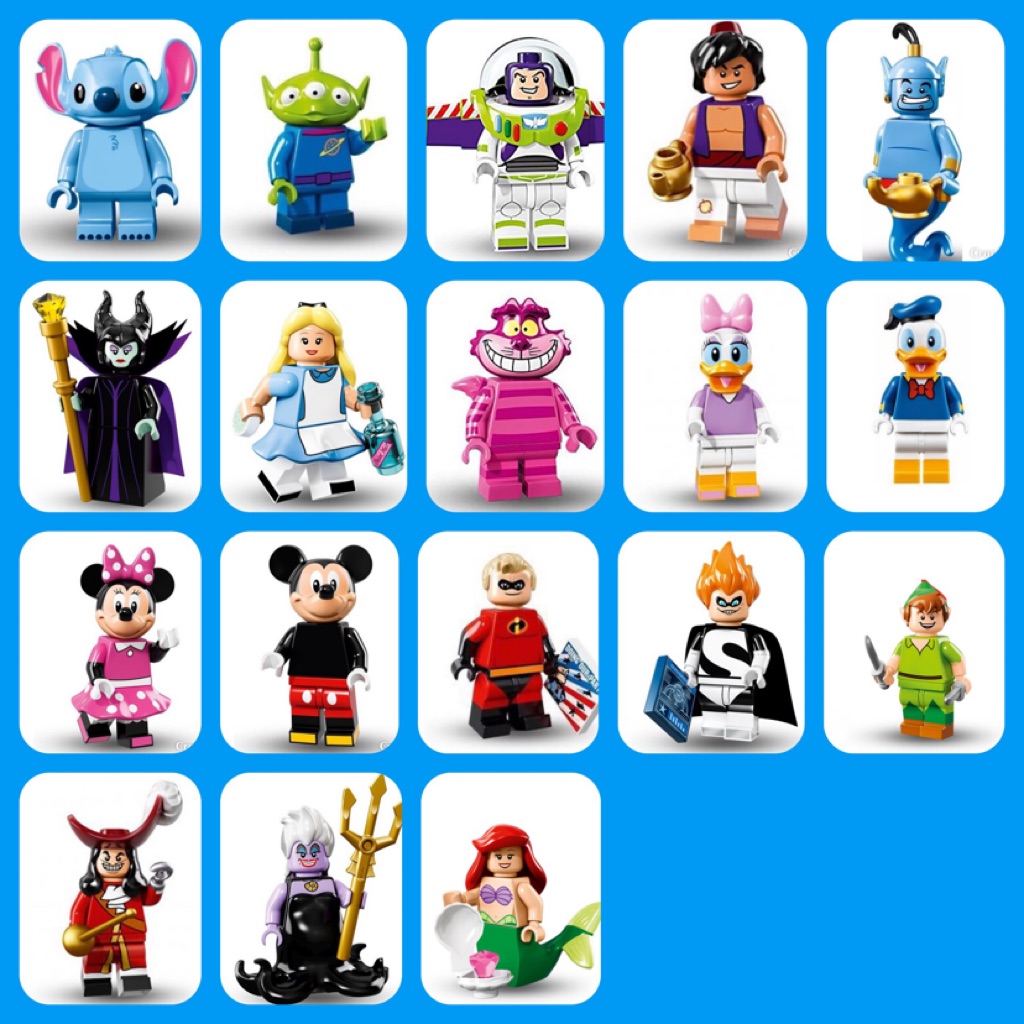 LEGO 71012 Disney Series 1 Minifigure Shopee Singapore