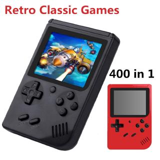 [With Box] 400 In 1 Retro FC Classic Game Console Mini Handheld Gameboy Gamepad