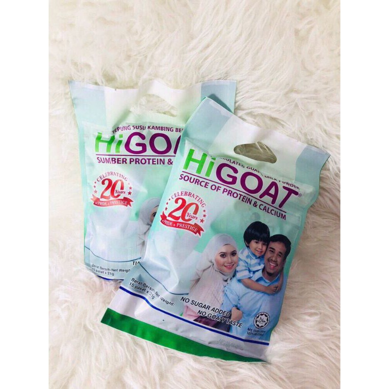 Hi Goat Susu Kambing Sumber Protein Calcium Family Original Shopee Singapore