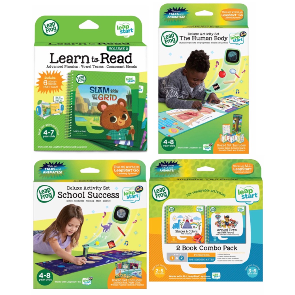 Ready Stock Brand New Leapfrog Deluxe Leapstart Learn Read Go