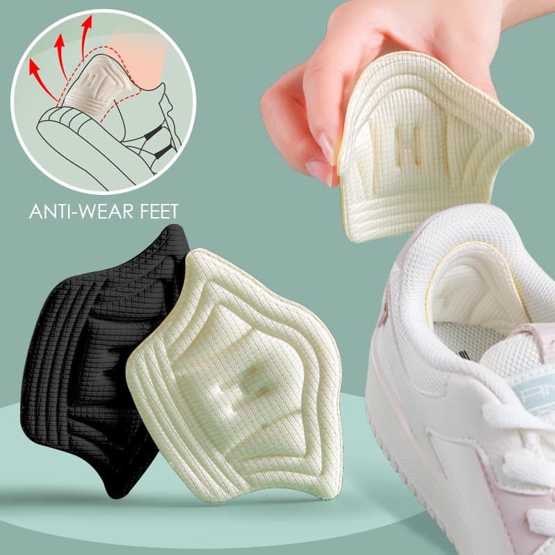 1pair Insoles Patch Heel Pads for Sport Shoes Adjustable Size Antiwear Feet  Pad Cushion Insert Insole Heel Protector Back Sticker | Shopee Singapore