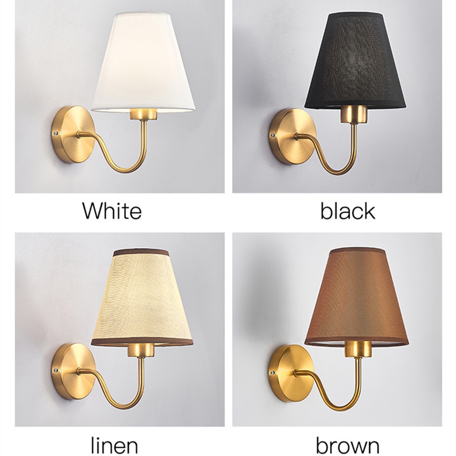 Decorative LED Wall Lamp,Nordic Indoor Iron Light,American Modern