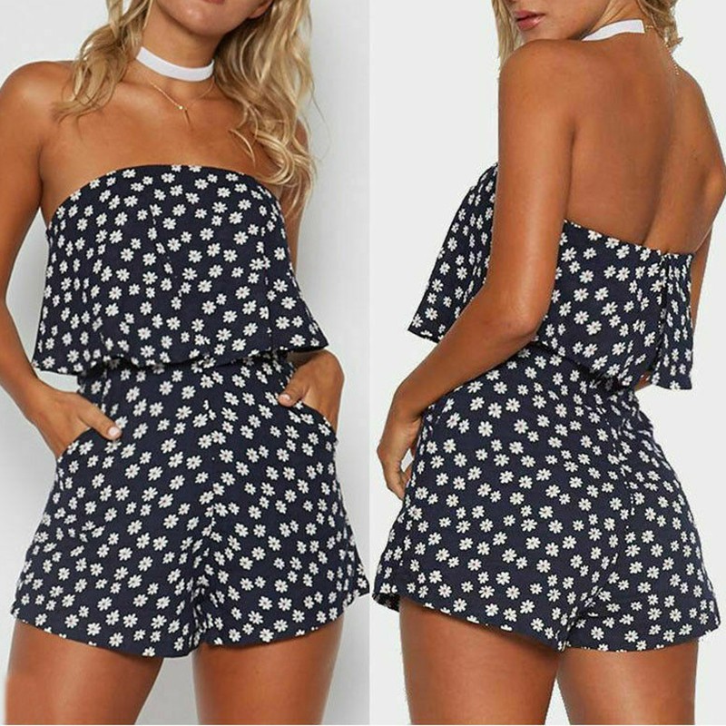 womens floral playsuit