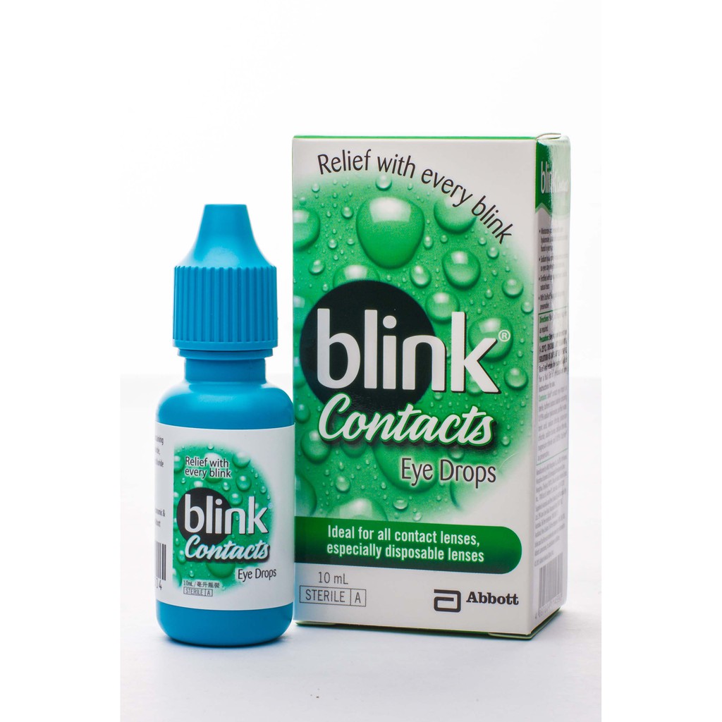 Blink® Contacts Eye Drops 10ml Shopee Singapore