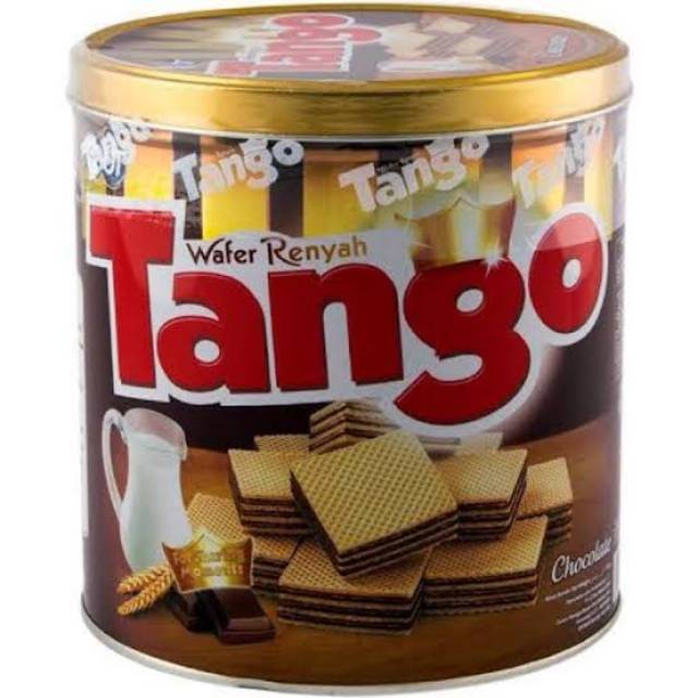 Chocolate Chocolate Wafer Tango Canned 300g Bloralapak Singapore