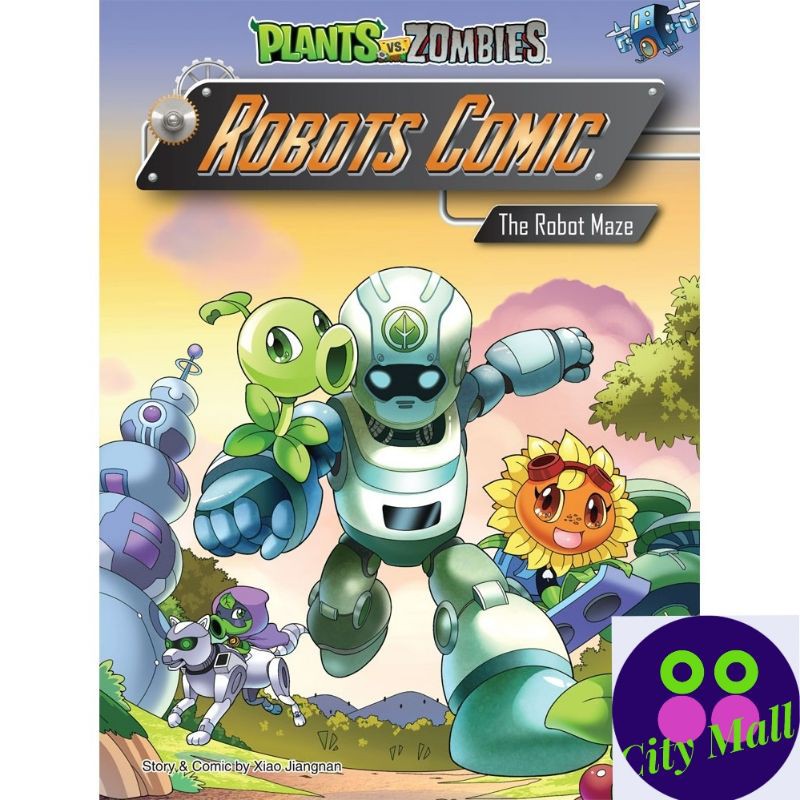 Shop Malaysia Plants Vs Zombies Robots Comic The Robot Maze Shopee Singapore