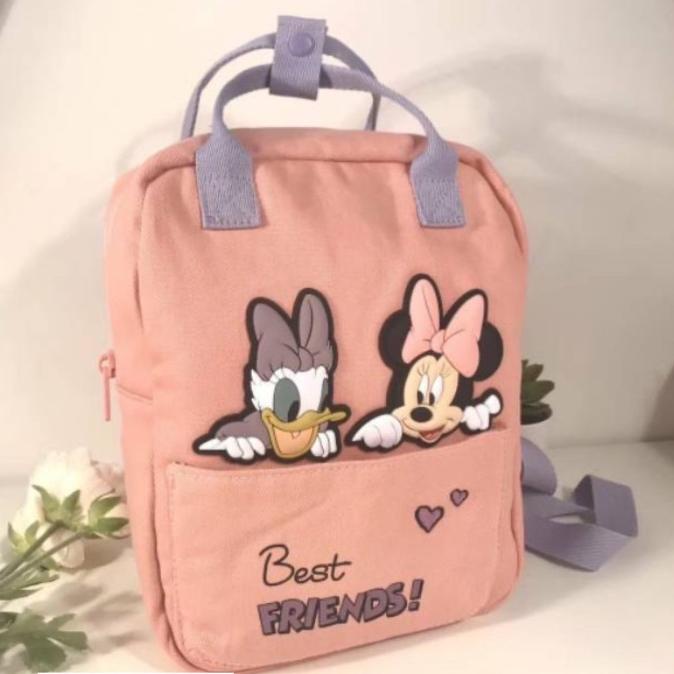 Zara Disney Pink Backpack Code 1225 Shopee Singapore