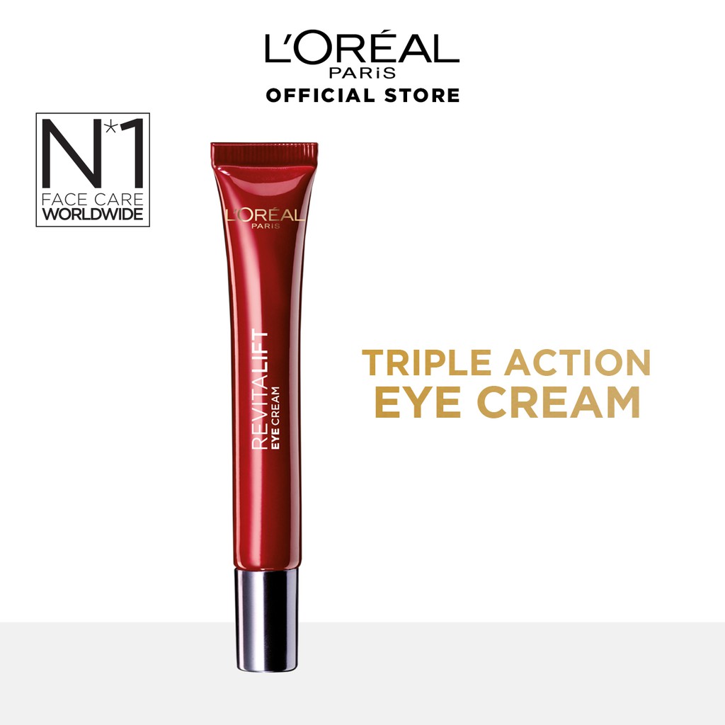 Cours Action L Oreal Direct L'Oreal Paris Revitalift Triple Action Anti-Aging Eye Cream 15ml