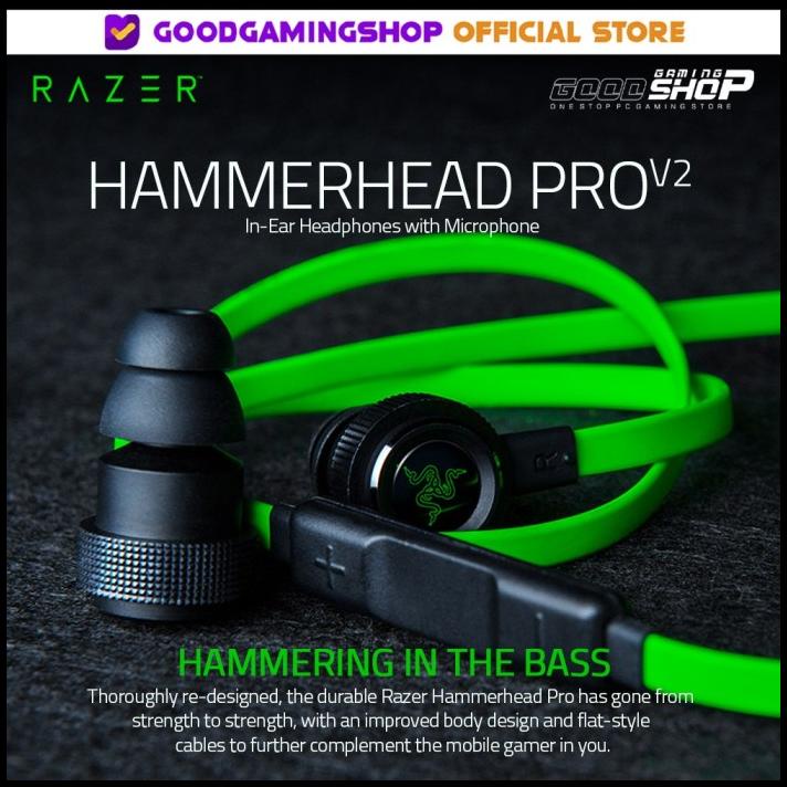 Razer Hammerhead Pro V2 Gaming Earphones Shopee Singapore