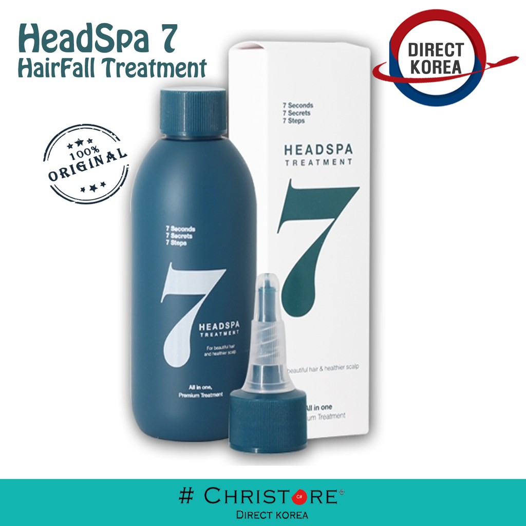 HeadSpa7 Korea_Hairloss fall treatment 200ml 7 seconds miracle Shopee