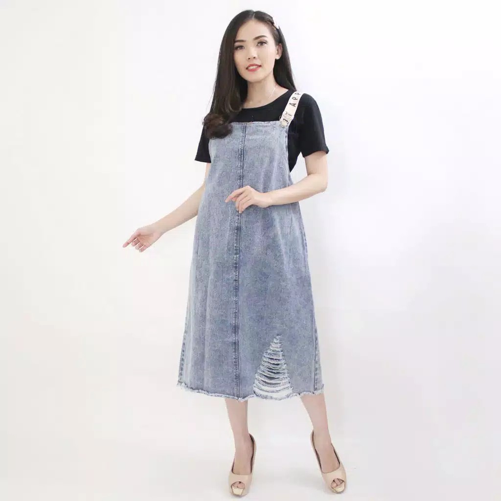 Angela's overall dress | Shopee Singapore