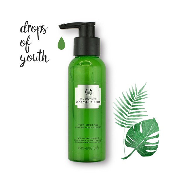 Body Shop Drops Of Youth Liquid Peel How To Use Shop Poin