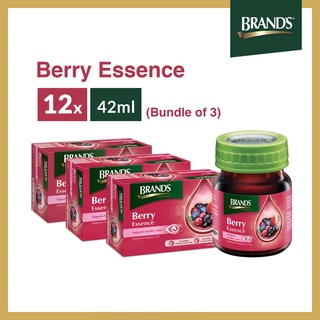 Image of thu nhỏ BRAND’S® Berry Essence 3 Packs x 12 bottles x 42ml | For radiant skin | Fortified with Vitamin A,C,E, Zinc [Bundle of 3] #1