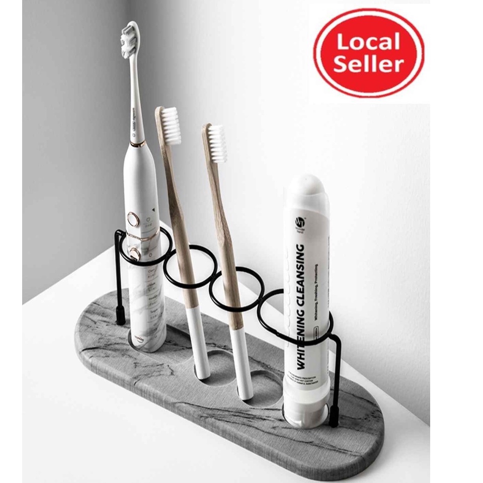 DIATOMITE QUICK DRY TOOTHBRUSH / TOOTHPASTE HOLDER ORGANISER MAT / PAD