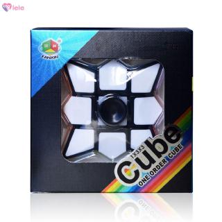Rubiks Magic Cube 1x3x3  Fidget Hand Spinner EDC Focus ADHD Autism Finger Toy 
