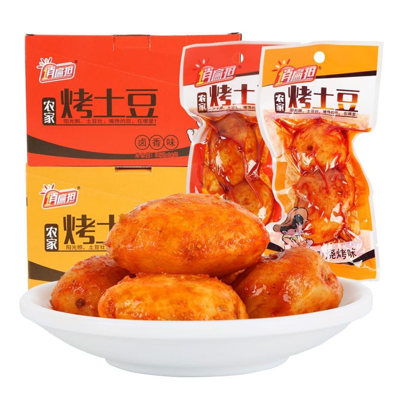 Ready Stock q Mini Potatoes 俏扁担烤土豆农家烧烤土豆整个小土豆仔52g Shopee Singapore