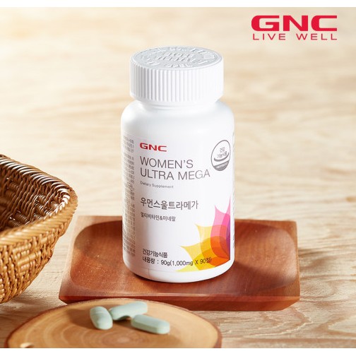 Gnc Women S Ultra Mega Multivitamin Mineral 90 Tablets 45 Day Supply Shopee Singapore