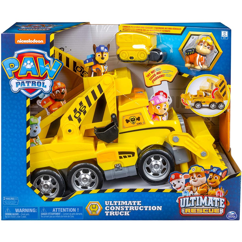 construction paw patrol