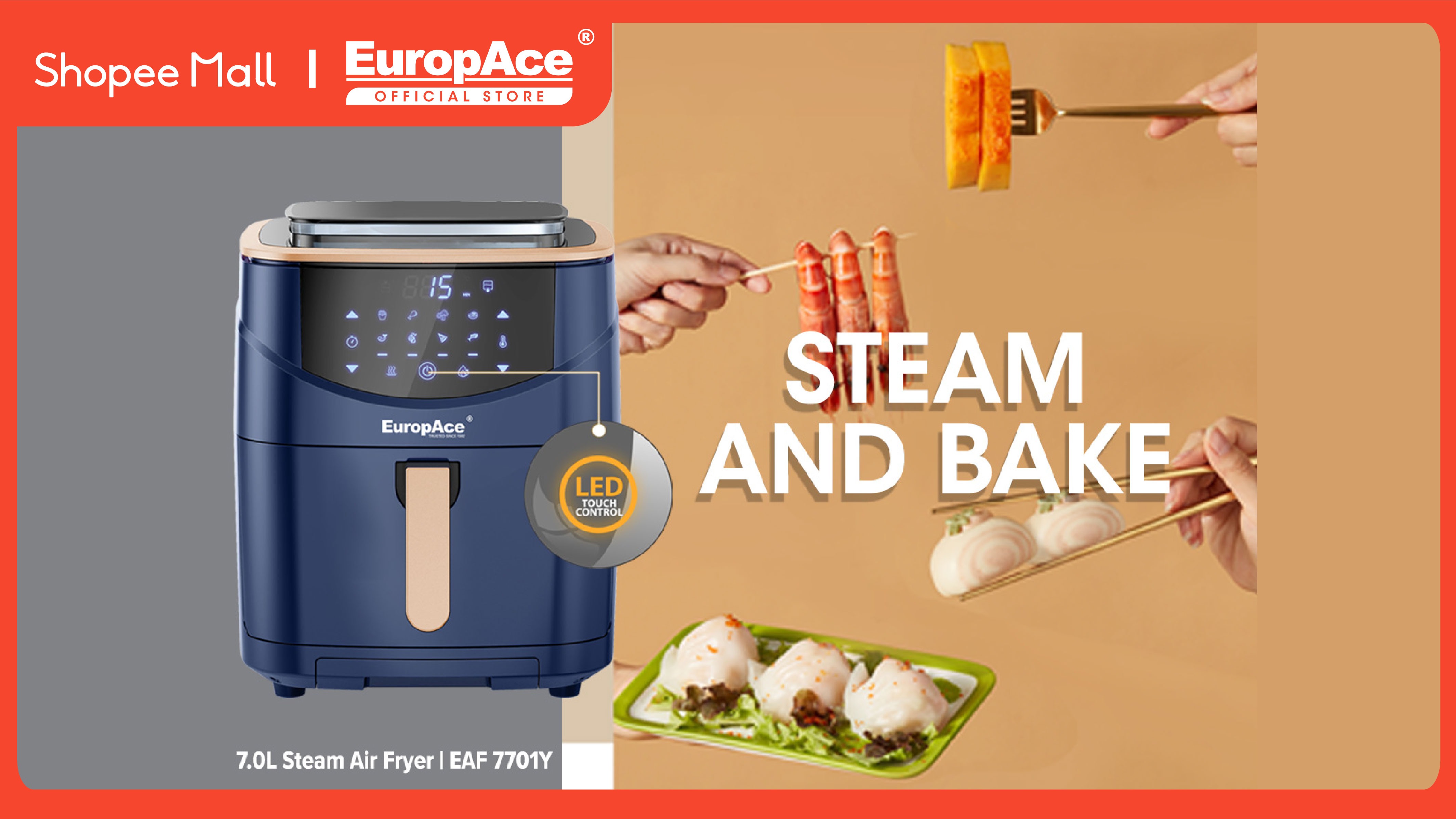 EuropAce Official Store, Online Shop Mar 2023 Shopee Singapore