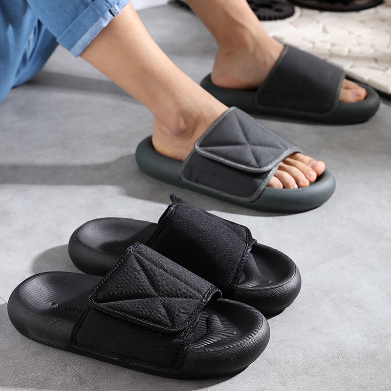 Slip Wear-Resistant Thick Bottom Drag British Style Sandals Fashion Mens Shoes Mens and Womens Slippers Casual New Anti 