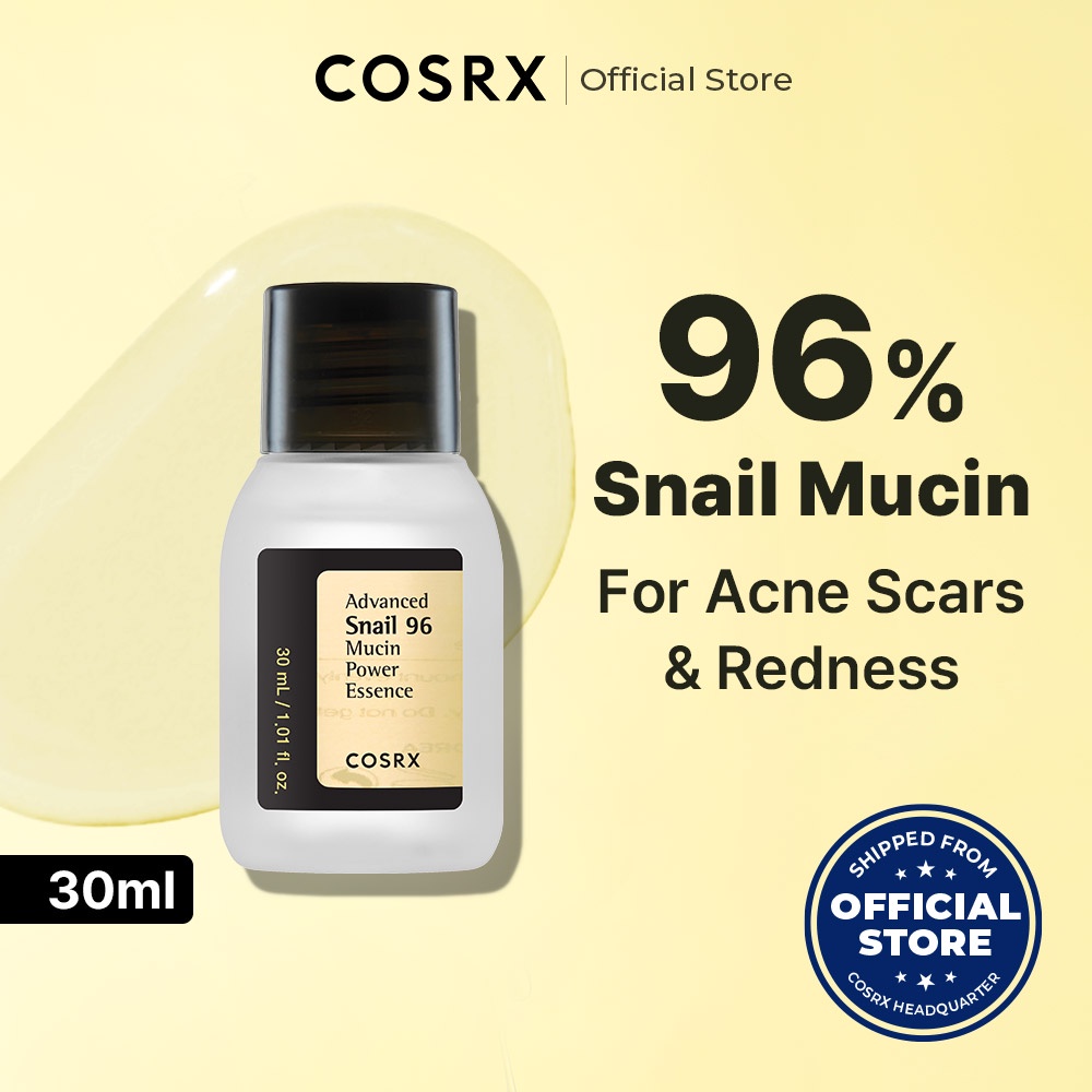 [COSRX OFFICIAL] [MINI] Advanced Snail 96 Mucin Power Essence 30ml, Snail Secretion Filtrate 96.
