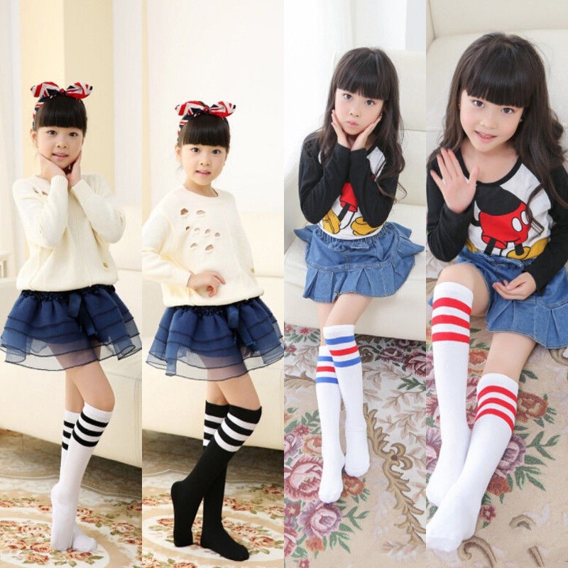 baby boy knee high socks