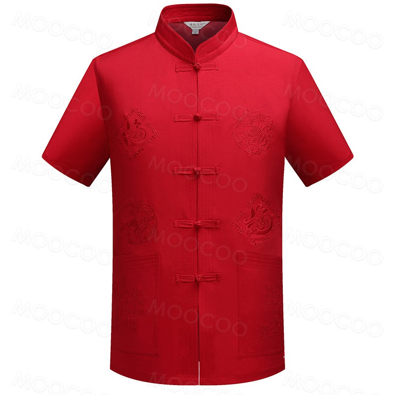 Baju Raya 2021 Baju Raya Budak Perempuan 唐裝 Men Shirt Cheongsam For New Year Embroidery Dragon Tang Suit Men Suit Shopee Singapore