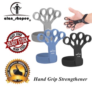 Finger Grip Strengthener - Upgrade Finger Extender & Finger Exerciser - Professional Finger Extender & Grip Trainer, Strengthener Silicone Gripper (No LOGO)