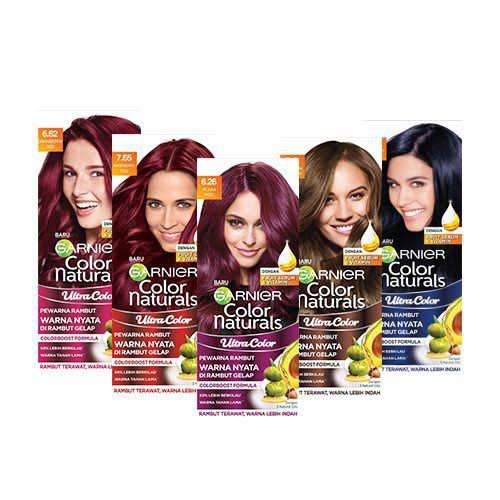 garnier hair color naturals ultra color dye 50ml (halal) | Shopee Singapore