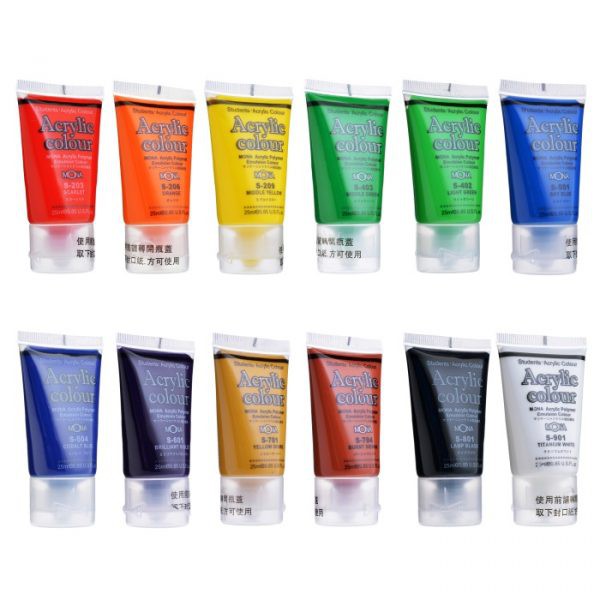 Everything Is Mona Acrylic Paint 25 ml Bottled Acrylic Watercolor