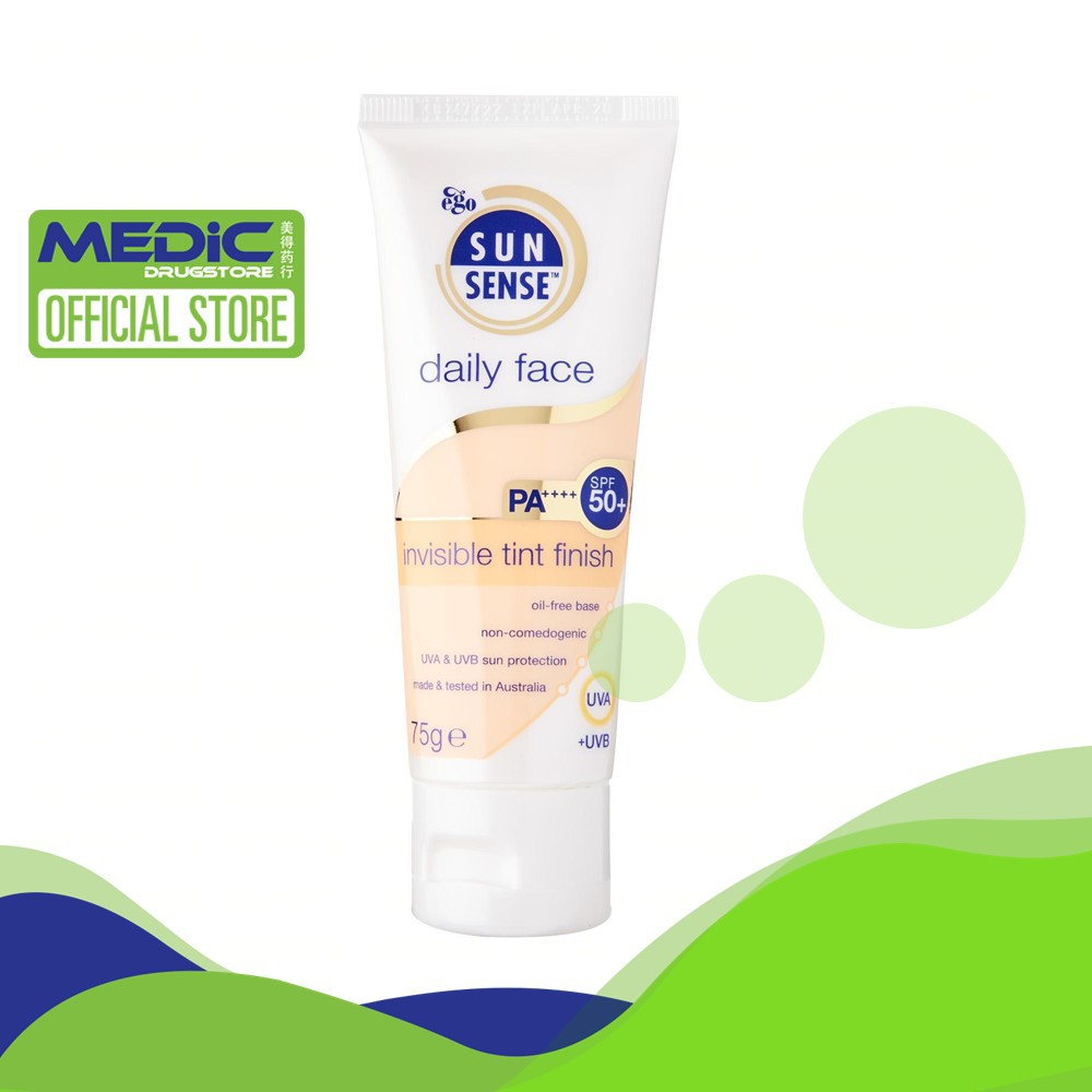 sunsense daily face spf 50 sunscreen