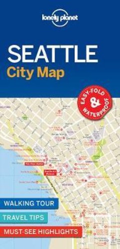 Seattle City Map (Travel Guide) by Lonely Planet (US edition, paperback)